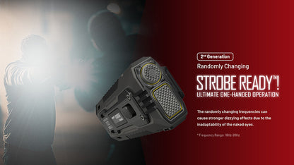 Lampe Torche Nitecore EDC37 8000 Lumens - Rechargeable USB-C - Écran OLED - NYCTALOPE