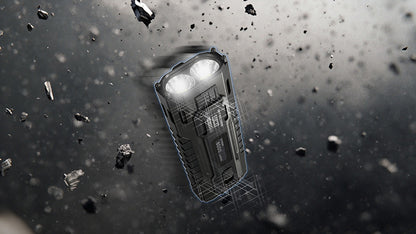 Lampe Torche Nitecore EDC37 8000 Lumens - Rechargeable USB-C - Écran OLED - NYCTALOPE