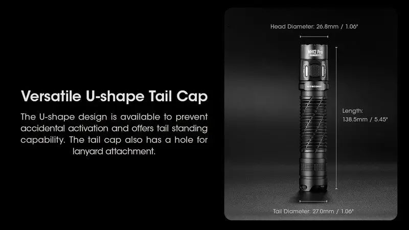 Lampe Torche Nitecore MH12 PRO – 3300 Lumens  NYCTALOPE  