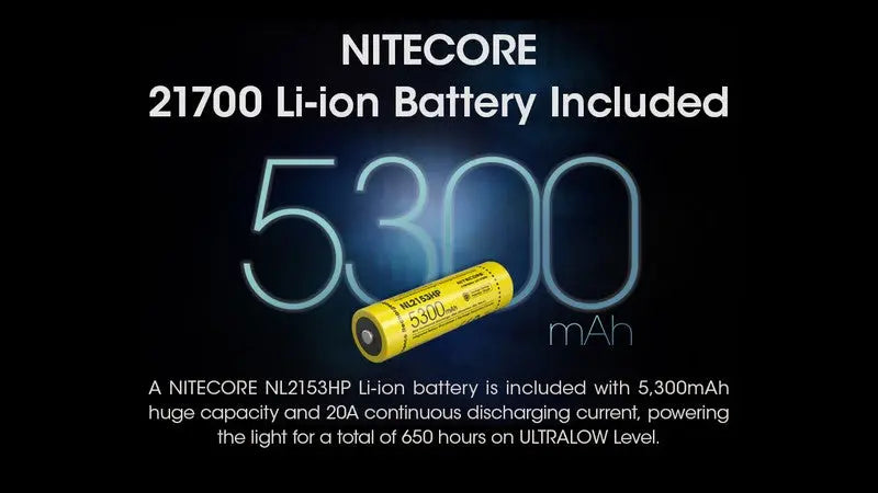 Lampe Torche Nitecore MH25 PRO - 3300 Lumens  NYCTALOPE  