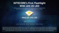 Lampe Torche Nitecore MT1A PRO - 800 Lumens  NYCTALOPE  