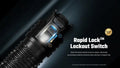 Lampe Torche Nitecore P17iX 5000 Lumens - Tactique Personnalisable - Batterie 21700 5500mAh - USB-C