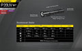 Lampe Torche Nitecore P20UV V2 – 1000 Lumens  NYCTALOPE  