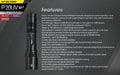 Lampe Torche Nitecore P20UV V2 – 1000 Lumens  NYCTALOPE  