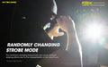 Lampe Torche Nitecore P20ix - 4000 Lumens rechargeable USB-C  NYCTALOPE  