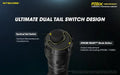 Lampe Torche Nitecore P20ix - 4000 Lumens rechargeable USB-C  NYCTALOPE  