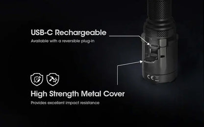 Lampe Torche Nitecore SRT7i – 3000 Lumens  NYCTALOPE  