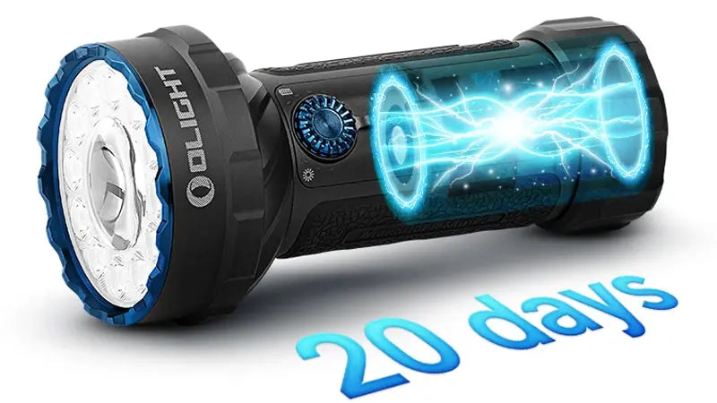 Lampe Torche Olight MARAUDER Mini 2 – 10000 Lumens rechargeable  NYCTALOPE  