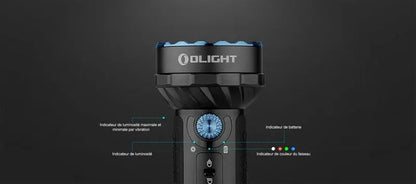 Lampe Torche Olight MARAUDER Mini OD VERT - 7000 Lumens - Rechargeable  NYCTALOPE  