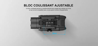 Lampe Torche Olight Valkyrie PL-3R Noir ou Tan – 1500 Lumens – Rechargeable  NYCTALOPE  