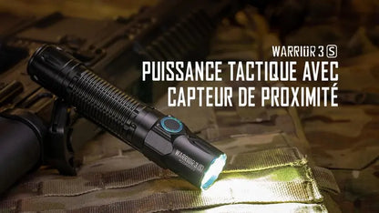 Lampe Torche Olight WARRIOR 3 S – 2300 Lumens  NYCTALOPE  