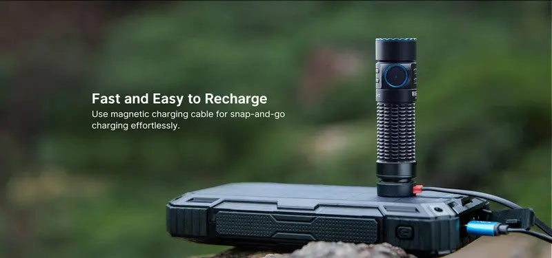 Lampe Torche Olight WARRIOR Nano - 1200 Lumens - EDC rechargeable  NYCTALOPE  