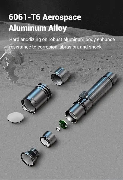 Lampe Torche Rechargeable Klarus A1 PRO – 1300 Lumens  NYCTALOPE  