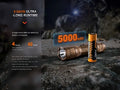 Lampe Torche Tactique Fenix TK20R UE Gris – 2800 Lumens - Rechargeable  NYCTALOPE  