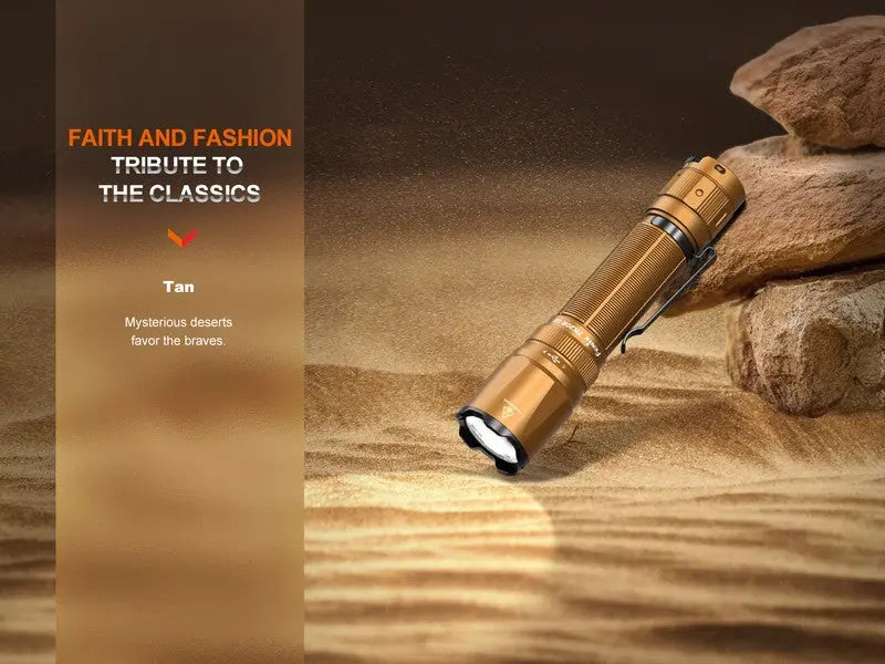 Lampe Torche Tactique Fenix TK20R UE Gris – 2800 Lumens - Rechargeable  NYCTALOPE  