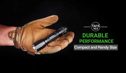 Lampe Torche Tactique Nextorch TA15 V2.0 - 700 Lumens One Step Strobe  NYCTALOPE  