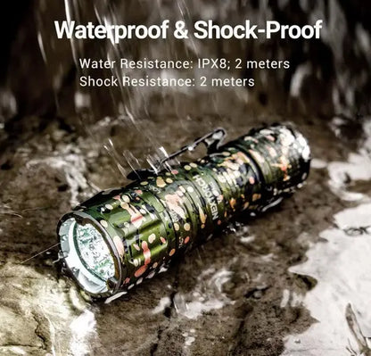 Lampe Torche Tactique Nextorch TA20NC - Camouflage - 1000 Lumens - NYCTALOPE