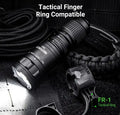 Lampe Torche Tactique Nextorch TA21 SET - 1300 Lumens - lumière rouge - anneau tactique - NYCTALOPE