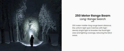 Lampe Torche Tactique Nextorch TA30 MAX - 2100 Lumens One Step Strobe  NYCTALOPE  
