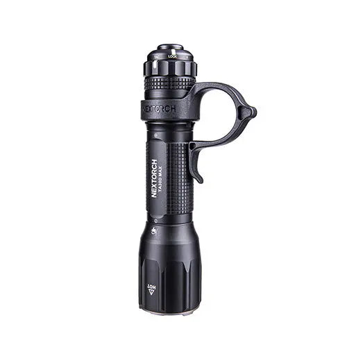 Lampe Torche Tactique Nextorch TA30D MAX SET - 4000 Lumens avec anneau tactique  NYCTALOPE  