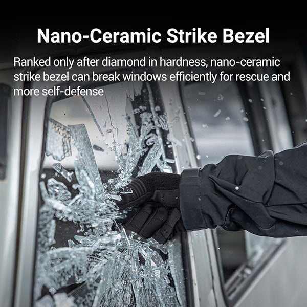 Lampe Torche Tactique Nextorch TA70 - 3500 Lumens - Ultra-compacte - Accès direct au Strobe  NYCTALOPE  