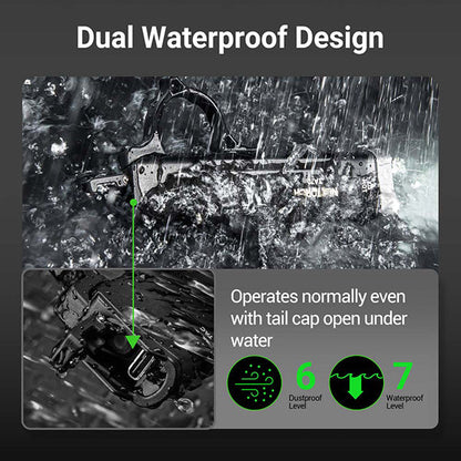 Lampe Torche Tactique Nextorch TA70 - 3500 Lumens - Ultra-compacte - Accès direct au Strobe  NYCTALOPE  