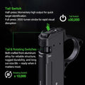 Lampe Torche Tactique Nextorch TA70 - 3500 Lumens - Ultra-compacte - Accès direct au Strobe  NYCTALOPE  