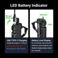 Lampe Torche Tactique Nextorch TA70 - 3500 Lumens - Ultra-compacte - Accès direct au Strobe  NYCTALOPE  