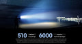 Lampe Torche Tactique Nitecore TM9K Pro 9900 Lumens rechargeable USB-C  NYCTALOPE  