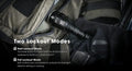 Lampe Torche Tactique Nitecore TM9K Pro 9900 Lumens rechargeable USB-C  NYCTALOPE  