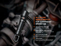 Lampe Torche multifonction Fenix WF25RM – 3000 Lumens rechargeable avec support de charge  NYCTALOPE  