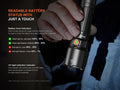 Lampe Torche multifonction Fenix WF25RM – 3000 Lumens rechargeable avec support de charge  NYCTALOPE  