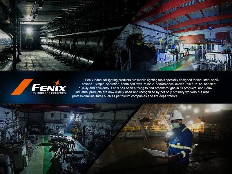 Lampe Torche multifonction Fenix WF25RM – 3000 Lumens rechargeable avec support de charge  NYCTALOPE  