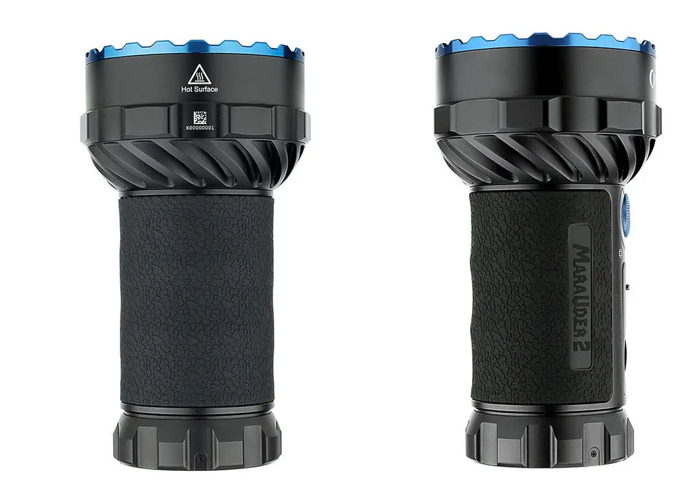Lampe Torche puissante Olight MARAUDER 2 - 14000 Lumens – Rechargeable  NYCTALOPE  
