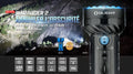 Lampe Torche puissante Olight MARAUDER 2 - 14000 Lumens – Rechargeable  NYCTALOPE  