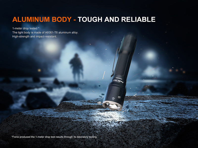 Lampe Torche tactique Fenix TK17 - 3600Lumens - Double Interrupteur - Rechageable USB-C