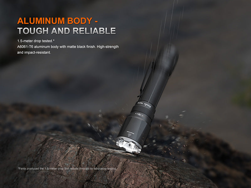 Lampe Torche tactique Fenix TK21R - 3600Lumens - Double Interrupteur - Rechageable USB-C - batterie 21700 Fenix
