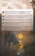 Lampe Torche tactique Nextorch T53 SET- 760 Lumens rechargeable - Kit chasse  NYCTALOPE  