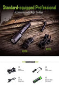 Lampe Torche tactique Nextorch T53 SET- 760 Lumens rechargeable - Kit chasse  NYCTALOPE  