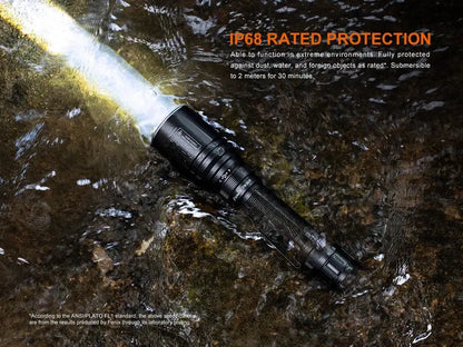 Lampe Torche tactique laser Fenix TK30R – 500 Lumens rechargeable USB-C  NYCTALOPE  