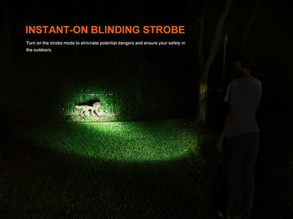 Lampe Torche Fenix LD35R - 1800 Lumens - Trois Sources Lumineuses - Rechargeable USB-C  NYCTALOPE  