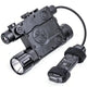 Lampe arme à feu Nextorch WL60 - 700Lumens - laser vert - Fixation sur rail