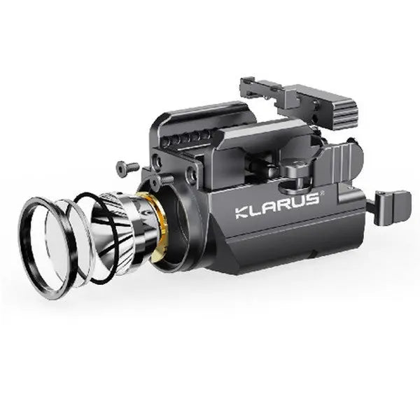 Lampe arme de poing Klarus GL2 - 1000 Lumens et Laser Vert intégré - rechargeable USB-C  NYCTALOPE  