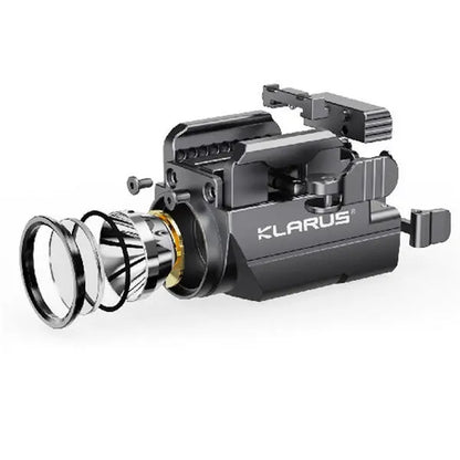 Lampe arme de poing Klarus GL2 - 1000 Lumens et Laser Vert intégré - rechargeable USB-C  NYCTALOPE  