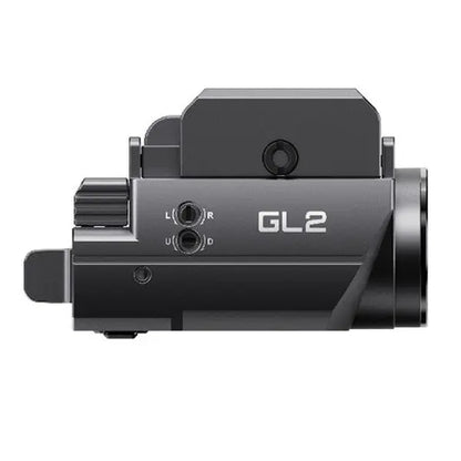 Lampe arme de poing Klarus GL2 - 1000 Lumens et Laser Vert intégré - rechargeable USB-C  NYCTALOPE  
