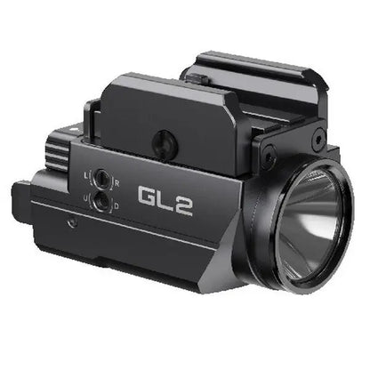 Lampe arme de poing Klarus GL2 - 1000 Lumens et Laser Vert intégré - rechargeable USB-C  NYCTALOPE  