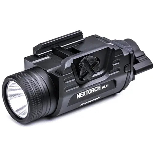 Lampe arme de poing Nextorch WL11 - 650 Lumens - Fixation sur rail  NYCTALOPE  