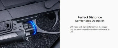 Lampe arme de poing Nextorch WL11 - 650 Lumens - Fixation sur rail  NYCTALOPE  