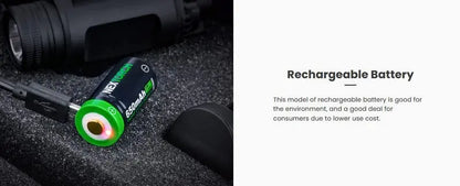 Lampe arme de poing Nextorch WL11 - 650 Lumens - Fixation sur rail  NYCTALOPE  