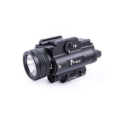 Lampe arme de poing Nextorch WL25 - 1200 Lumens - Laser Vert Intégré - Compatible Multi-Rails  NYCTALOPE  